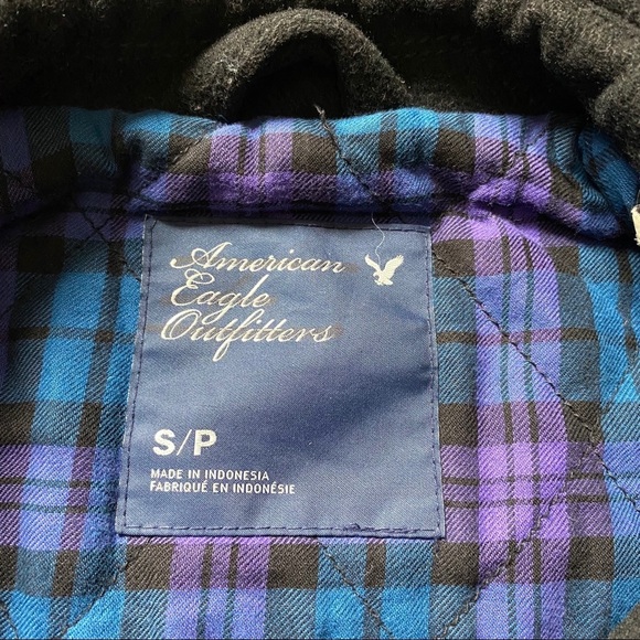 American Eagle Outfitters Heavy Black Pea Coats - Picture 3 of 12